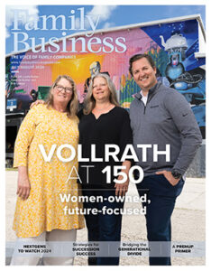 July/August 2024 Family Business Magazine cover
