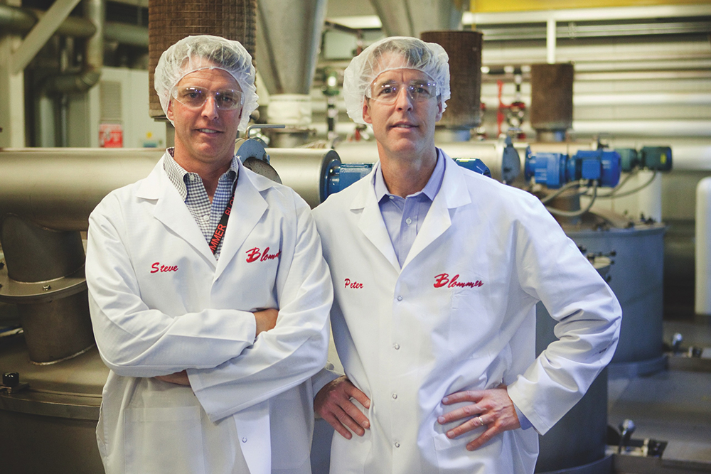 Steve (left) and Peter Blommer