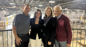(left to right) Mark Schlossman, Samara Ronkowitz, Lisa Hirsh and Charlie Hirsh