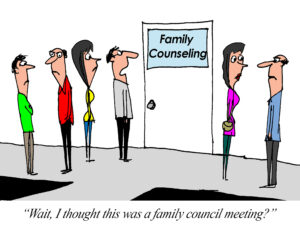 Cartoon by Jerry King.